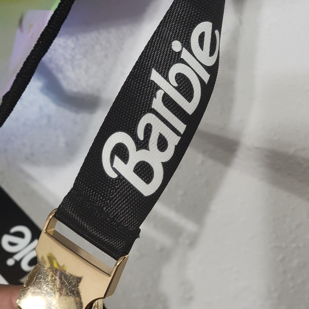 Barbie Holographic Fanny Pack with Black Strap - Picture 5 of 6